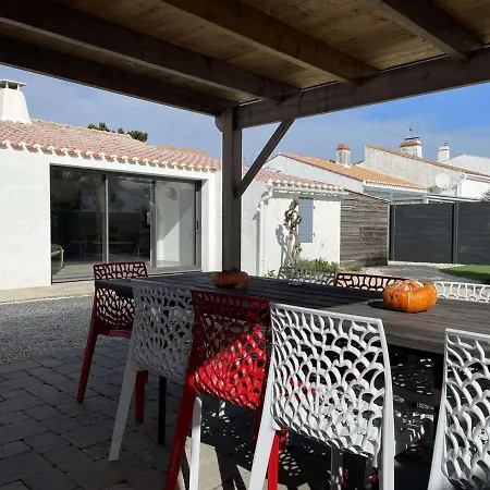 Maison Familiale 10 Pers, Annexe, 250m, Wifi, Parking, Jardin Clos, Terrasse Avec Pergola - Fr-1-224b-163 * Noirmoutier-en-l'Ile