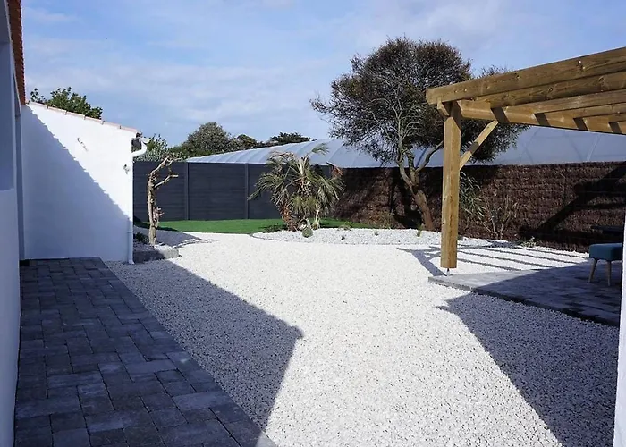 Maison Familiale 10 Pers, Annexe, 250m, Wifi, Parking, Jardin Clos, Terrasse Avec Pergola - Fr-1-224b-163 Noirmoutier-en-l'Ile