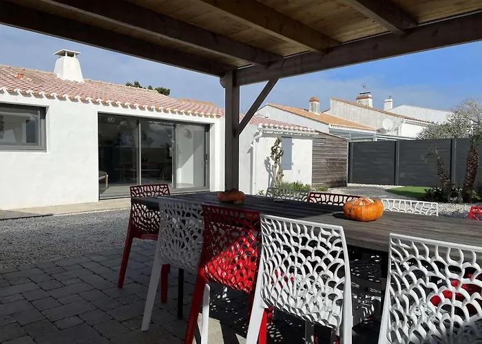 Maison Familiale 10 Pers, Annexe, 250m, Wifi, Parking, Jardin Clos, Terrasse Avec Pergola - Fr-1-224b-163 * 诺亚芒提亚