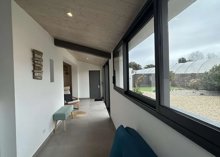 度假居 Maison Familiale 10 Pers, Annexe, 250m, Wifi, Parking, Jardin Clos, Terrasse Avec Pergola - Fr-1-224b-163